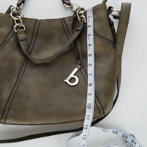 b.o.c. Faux Leather Brown Handbag - Picture 7 of 9